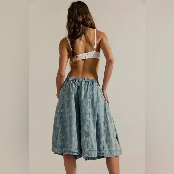 We The Free Distant Lover Printed Culottes~Lazy 🌼 - Picture 2 of 4